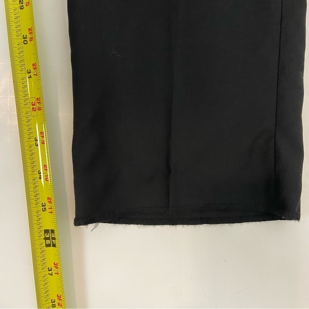 Emporio Armani Super 130s Wool Two Piece Suit in Black - Picture 16 of 16